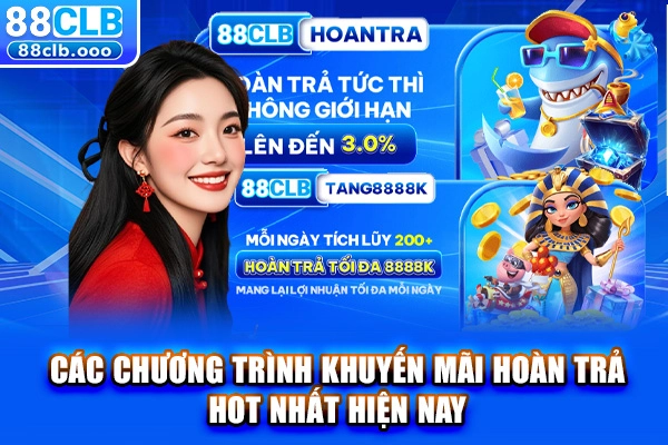 Các chương trình khuyến mãi hoàn trả hot nhất hiện nay