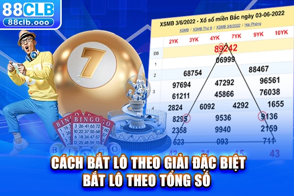 Cách bắt lô theo giải đặc biệt - Bắt lô theo tổng số